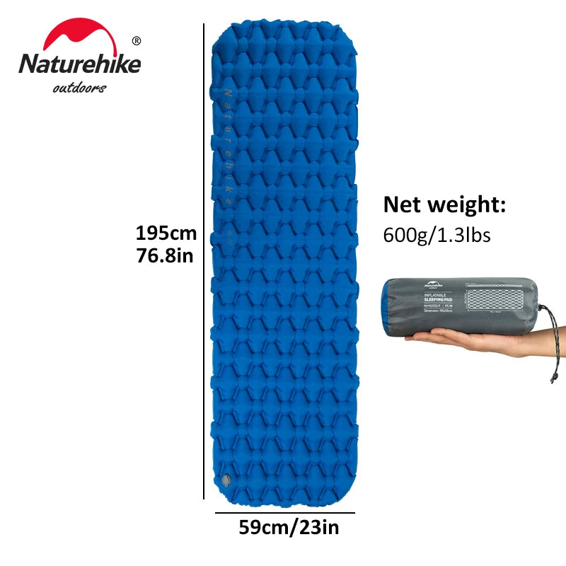 Ultralight Inflatable Air Mattress - Perfect Outdoor Sleeping Pad for Camping and Hiking