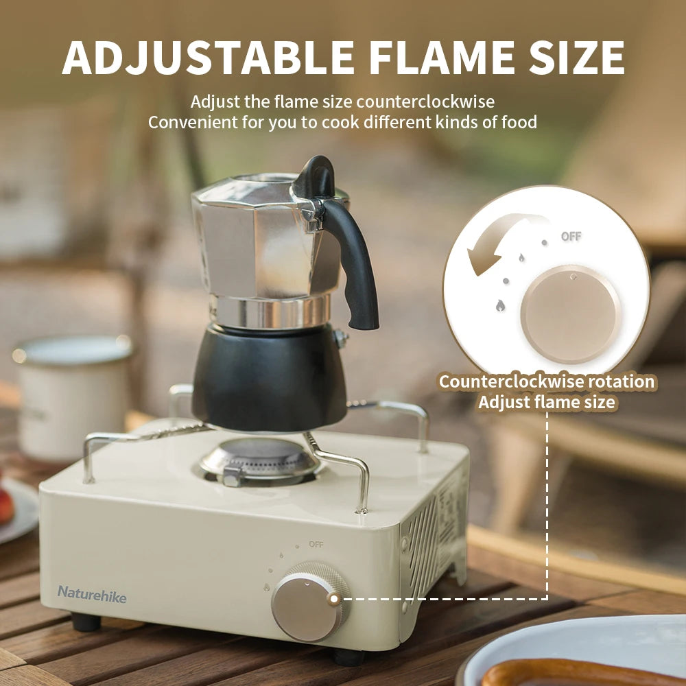 Ultimate Portable Butane Camping Stove - Lightweight Outdoor Cooker for Adventure Enthusiasts