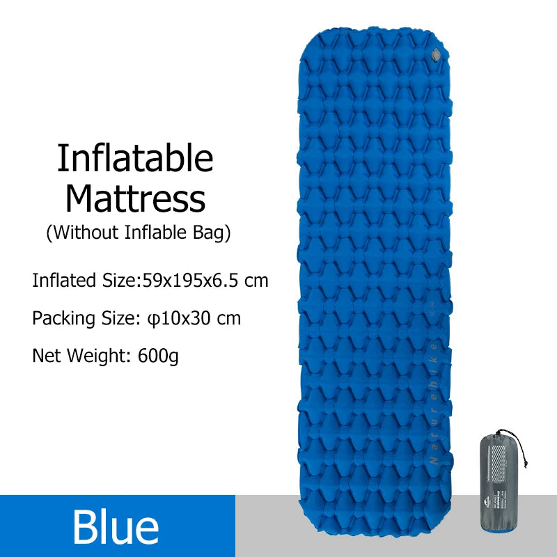 Ultralight Inflatable Air Mattress - Perfect Outdoor Sleeping Pad for Camping and Hiking