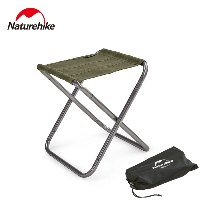 Ultralight Portable Folding Fishing Chair - Compact Aluminium Alloy Stool for Camping & Outdoor Adventures