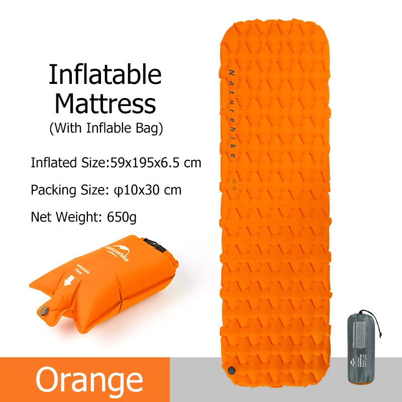 Ultralight Inflatable Air Mattress - Perfect Outdoor Sleeping Pad for Camping and Hiking