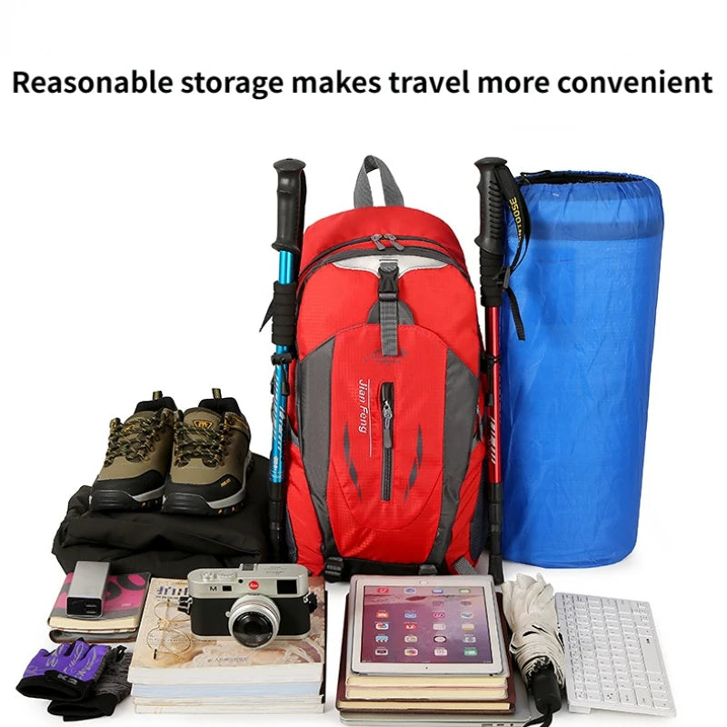 Versatile Outdoor Adventure Backpack for Men & Women - Perfect for Hiking, Cycling, and Travel!