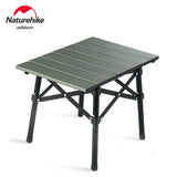 Lightweight Portable Aluminum Folding Table for Camping, Picnics, and Travel